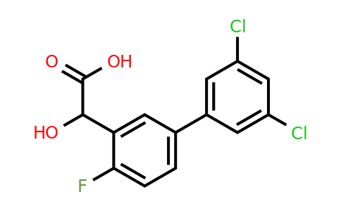 1361857-14-8 | Hydroxy-(3',5'-dichloro-4-fluoro-biphenyl-3-yl)-acetic acid