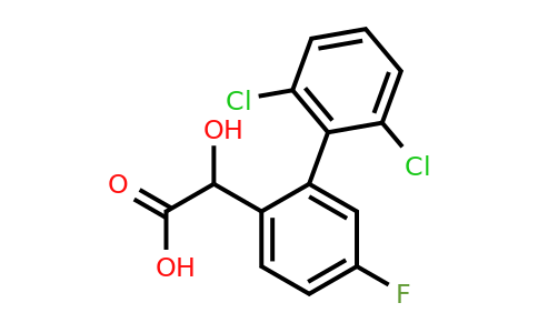 1361858-01-6 | Hydroxy-(2',6'-dichloro-5-fluoro-biphenyl-2-yl)-acetic acid