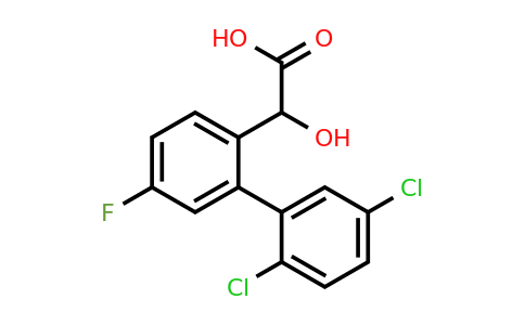 1361894-71-4 | Hydroxy-(2',5'-dichloro-5-fluoro-biphenyl-2-yl)-acetic acid