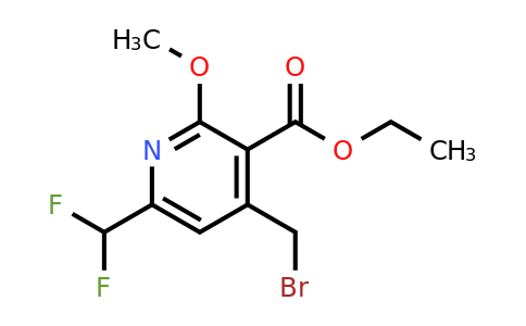 1361895-99-9 | Ethyl 4-(bromomethyl)-6-(difluoromethyl)-2-methoxypyridine-3-carboxylate