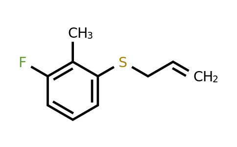 1378336-19-6 | Allyl(3-fluoro-2-methylphenyl)sulfane