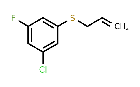 1379342-76-3 | Allyl(3-chloro-5-fluorophenyl)sulfane