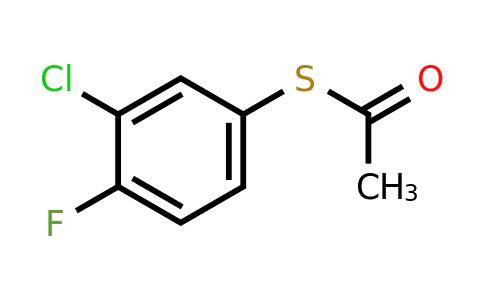 1379345-37-5 | S-(3-Chloro-4-fluorophenyl) ethanethioate