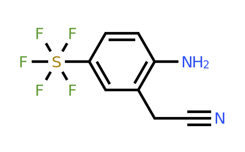 1379811-93-4 | (2-Amino-5-(pentafluorosulfanyl)phenyl)acetonitrile