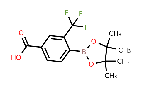 1383968-53-3 | Benzoic acid, 4-(4,4,5,5-tetramethyl-1,3,2-dioxaborolan-2-yl)-3-(trifluoromethyl)-