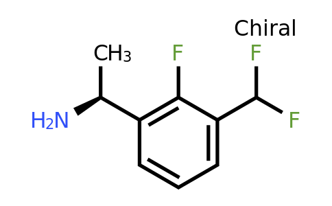 (1S)-1-[3-(Difluoromethyl)-2-fluoro-phenyl]ethanamine