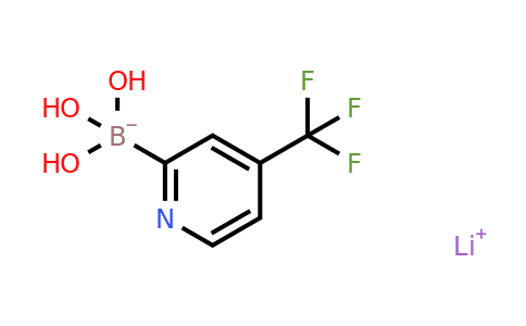 Lithium trihydroxy(4-(trifluoromethyl)pyridin-2-yl)borate