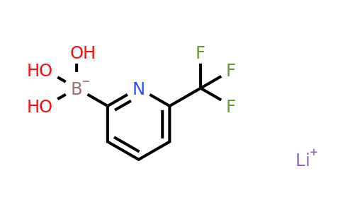 Lithium trihydroxy(6-(trifluoromethyl)pyridin-2-yl)borate