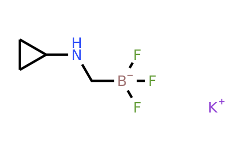 1402345-98-5 | Potassium ((cyclopropylamino)methyl)trifluoroborate