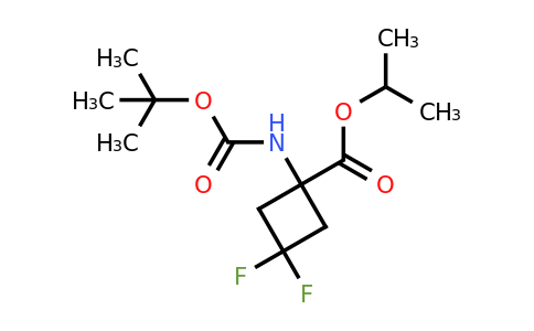 1403766-72-2 | Isopropyl 1-(Boc-amino)-3,3-difluoro-cyclobutanecarboxylate