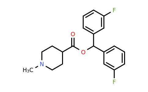 1404055-13-5 | Bis(3-fluorophenyl)methyl 1-methylpiperidine-4-carboxylate