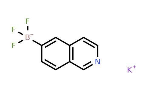 1411986-46-3 | Potassium trifluoro(isoquinolin-6-yl)borate