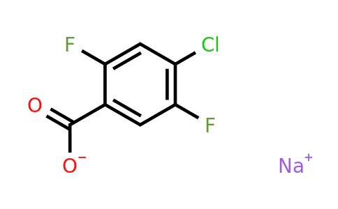 1421029-91-5 | sodium;4-chloro-2,5-difluoro-benzoate