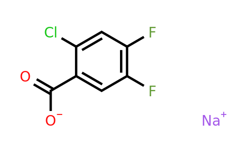 1421761-16-1 | Sodium 2-chloro-4,5-difluorobenzoate