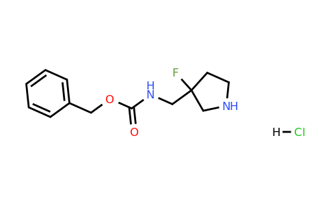 1422344-31-7 | Benzyl ((3-fluoropyrrolidin-3-yl)methyl)carbamate hydrochloride