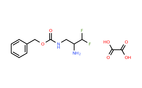 1429913-47-2 | Benzyl (2-amino-3,3-difluoropropyl)carbamate oxalate