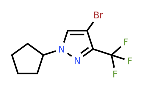 1437794-36-9 | 4-Bromo-1-cyclopentyl-3-(trifluoromethyl)pyrazole