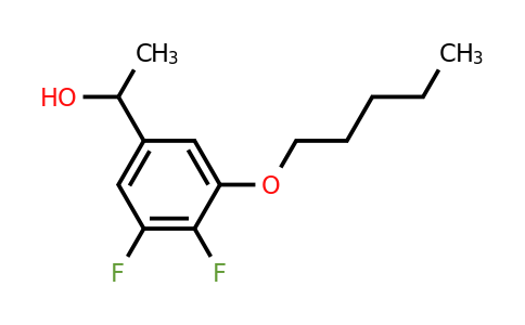 1443303-78-3 | 1-(3,4-Difluoro-5-(pentyloxy)phenyl)ethanol