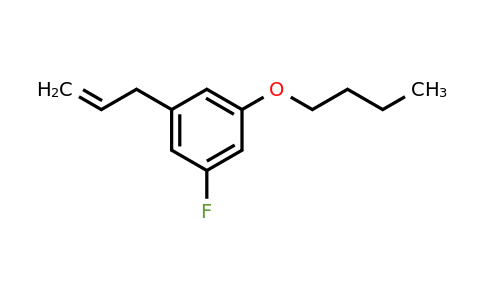 1443312-77-3 | 1-Allyl-3-butoxy-5-fluorobenzene