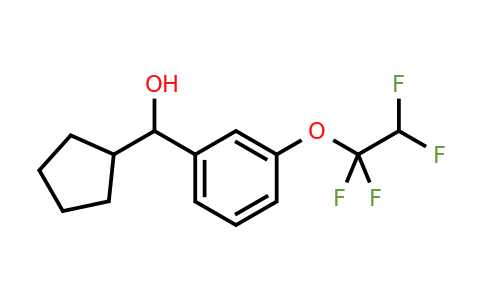 1443325-97-0 | Cyclopentyl(3-(1,1,2,2-tetrafluoroethoxy)phenyl)methanol