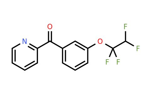 1443342-15-1 | Pyridin-2-yl(3-(1,1,2,2-tetrafluoroethoxy)phenyl)methanone