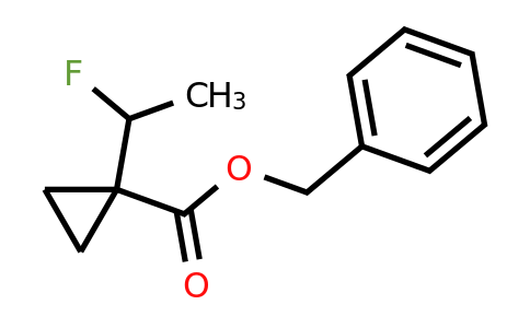 1447944-26-4 | Benzyl 1-(1-fluoroethyl)cyclopropanecarboxylate