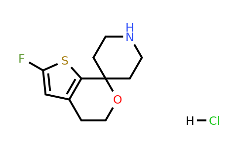 1448030-48-5 | Spiro[piperidine-4,7'-[7H]thieno[2,3-c]pyran], 2'-fluoro-4',5'-dihydro-, hydrochloride