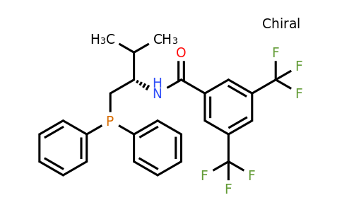 1451091-01-2 | N-[(1S)-1-[(Diphenylphosphino)methyl]-2-methylpropyl]-3,5-bis(trifluoromethyl)benzamide