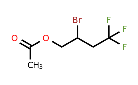 (2-Bromo-4,4,4-trifluorobutyl) acetate