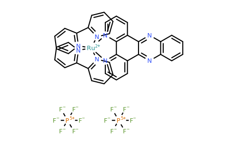 146441-73-8 | Ruthenium(2+), bis(2,2'-bipyridine-N,N')(dipyrido[3,2-a:2',3'-c]phenazine-N4,N5)-, (OC-6-21)-, bis[hexafluorophosphate(1-)]