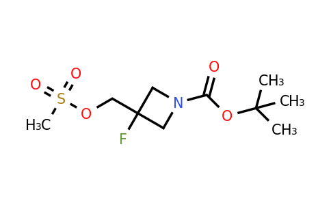 1466514-75-9 | tert-Butyl 3-fluoro-3-(((methylsulfonyl)oxy)methyl)azetidine-1-carboxylate