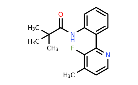 153035-11-1 | N-(2-(3-fluoro-4-methylpyridin-2-yl)phenyl)pivalamide