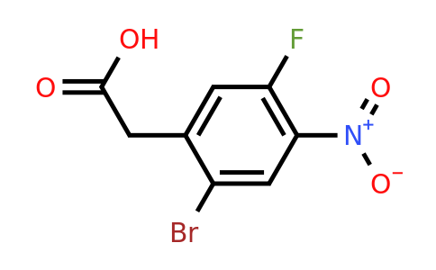 1581753-72-1 | 2-Bromo-5-fluoro-4-nitrophenylacetic acid