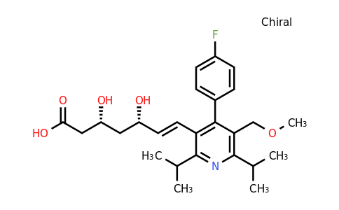 159813-78-2 | rel-(3R,5S,E)-7-(4-(4-Fluorophenyl)-2,6-diisopropyl-5-(methoxymethyl)pyridin-3-yl)-3,5-dihydroxyhept-6-enoic acid