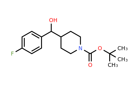 160296-41-3 | tert-Butyl 4-((4-fluorophenyl)(hydroxy)methyl)piperidine-1-carboxylate