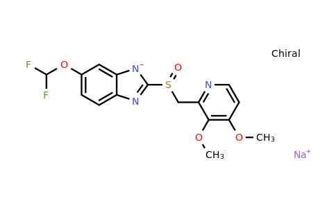 160488-53-9 | Sodium (S)-6-(difluoromethoxy)-2-(((3,4-dimethoxypyridin-2-yl)methyl)sulfinyl)benzo[d]imidazol-1-ide