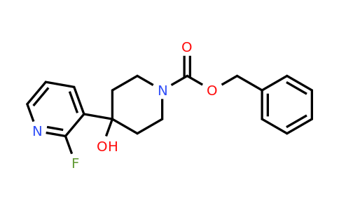 161610-13-5 | Benzyl 4-(2-fluoropyridin-3-yl)-4-hydroxypiperidine-1-carboxylate