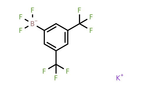 166328-09-2 | Potassium [3,5-bis(trifluoromethyl)phenyl]-trifluoro-boranuide