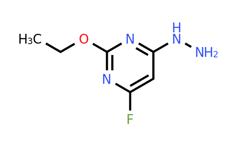 166524-66-9 | (2-Ethoxy-6-fluoro-pyrimidin-4-yl)hydrazine