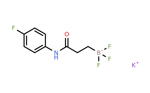 1705578-24-0 | potassium trifluoro(3-((4-fluorophenyl)amino)-3-oxopropyl)borate