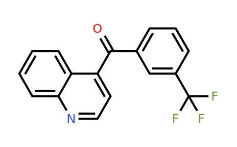 1706429-71-1 | Quinolin-4-yl(3-(trifluoromethyl)phenyl)methanone