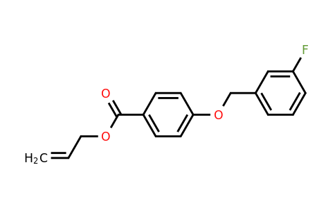 1706449-81-1 | Allyl 4-((3-fluorobenzyl)oxy)benzoate