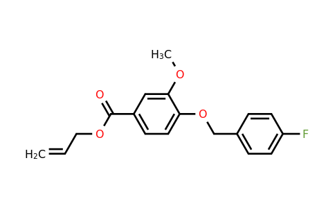 1706449-83-3 | Allyl 4-((4-fluorobenzyl)oxy)-3-methoxybenzoate