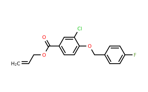 1706450-45-4 | Allyl 3-chloro-4-((4-fluorobenzyl)oxy)benzoate