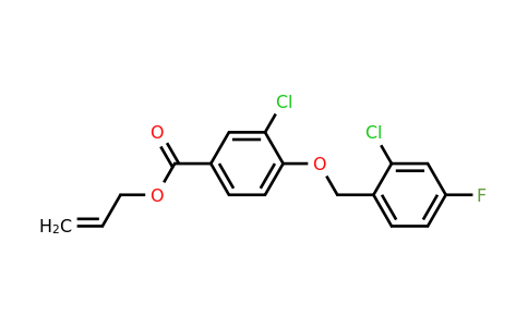 1706453-56-6 | Allyl 3-chloro-4-((2-chloro-4-fluorobenzyl)oxy)benzoate