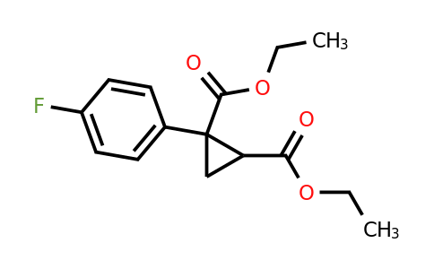 1707369-44-5 | Diethyl 1-(4-fluorophenyl)cyclopropane-1,2-dicarboxylate