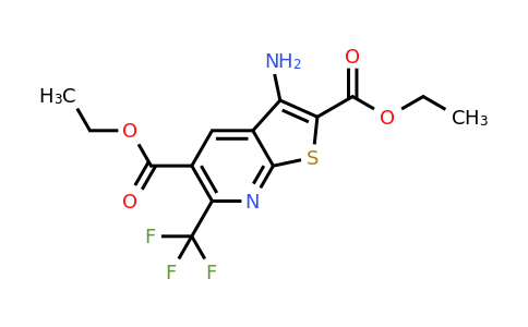 175277-75-5 | diethyl 3-amino-6-(trifluoromethyl)thieno[2,3-b]pyridine-2,5-dicarboxylate