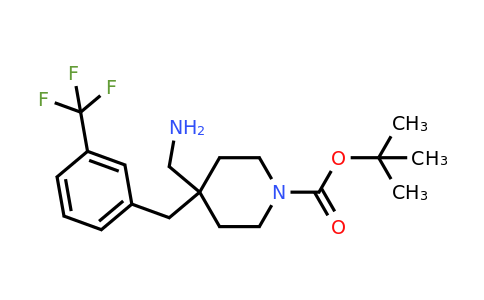 1774896-16-0 | tert-Butyl 4-(aminomethyl)-4-(3-(trifluoromethyl)benzyl)piperidine-1-carboxylate