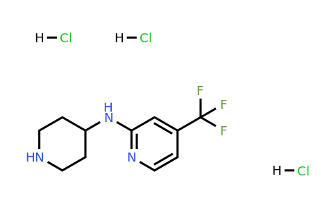 1779124-63-8 | N-(Piperidin-4-yl)-4-(trifluoromethyl)pyridin-2-amine trihydrochloride