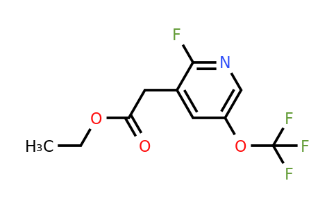 1803528-34-8 | Ethyl 2-fluoro-5-(trifluoromethoxy)pyridine-3-acetate